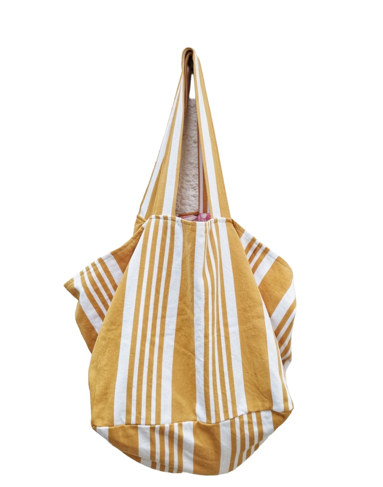 Bolsa "CAPAZO" rayas amarillas