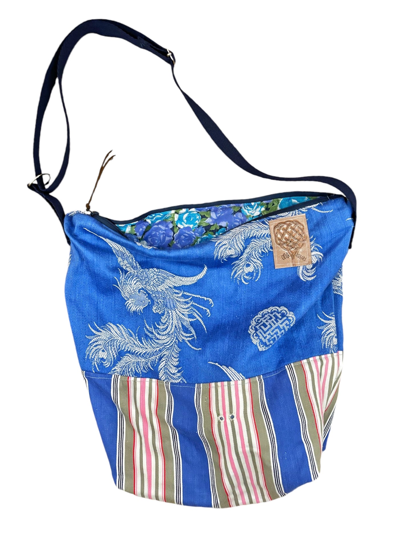 Ona “CREMALLERA” estampado y rayas