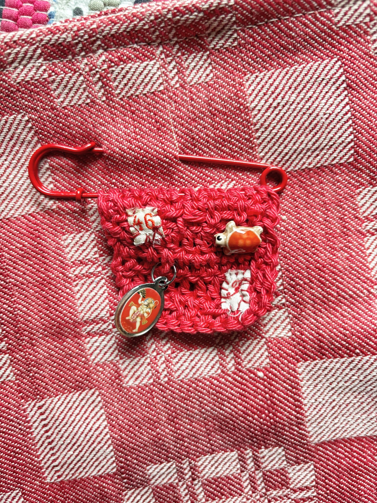 Bolsa “Talismán” cuadros