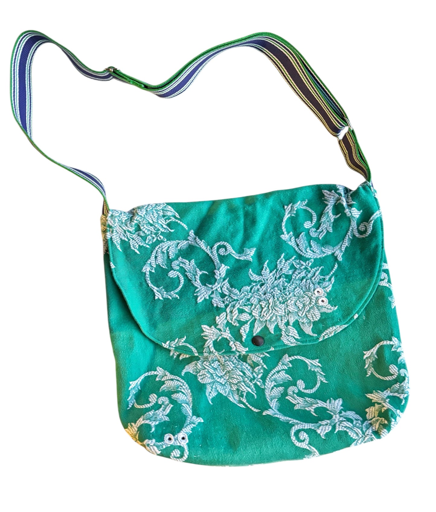 Ona "BANDOLERA" verde menta