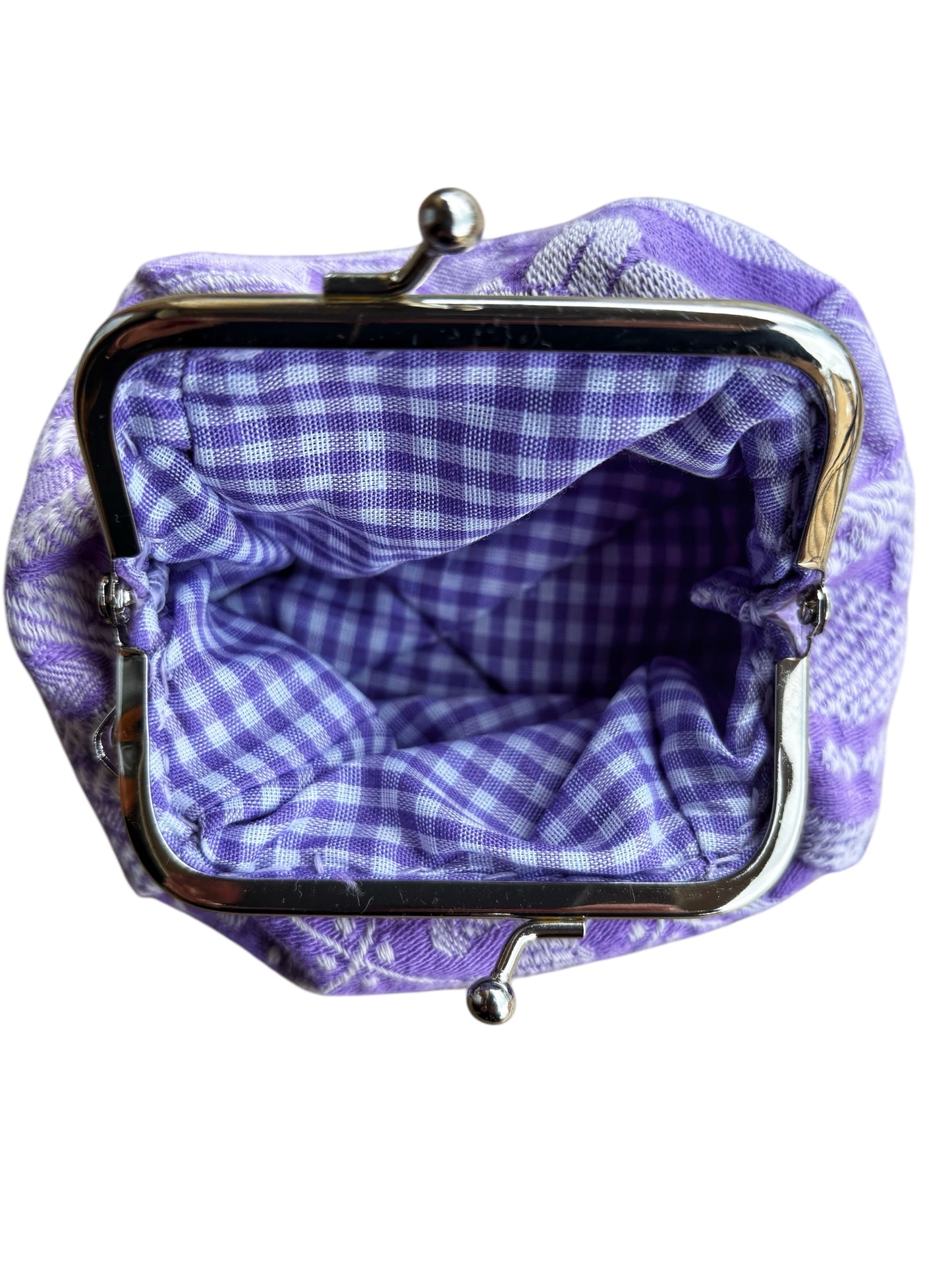MONEDERO "VINTAGE" LILA