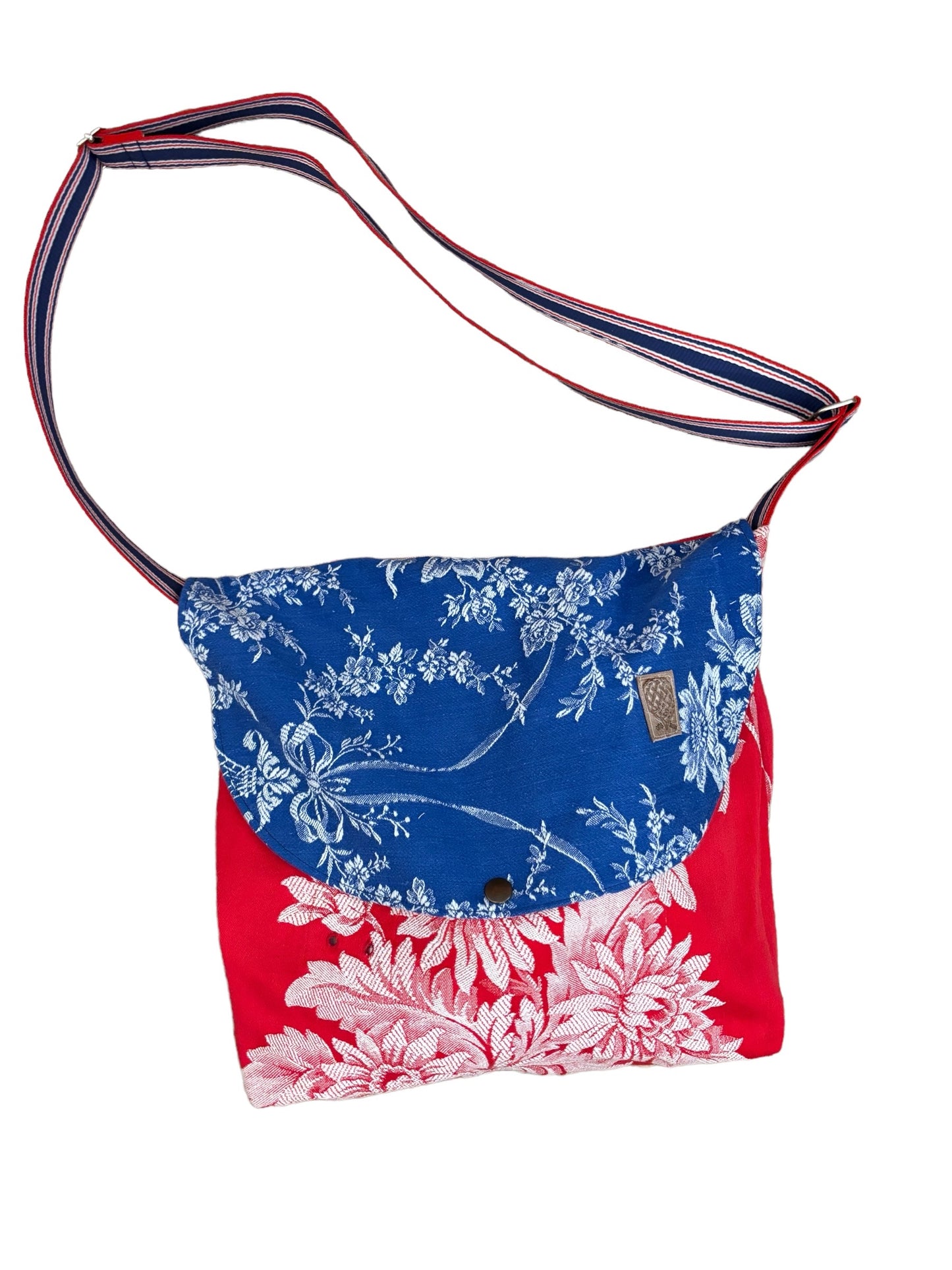 Ona "BANDOLERA" azul y roja