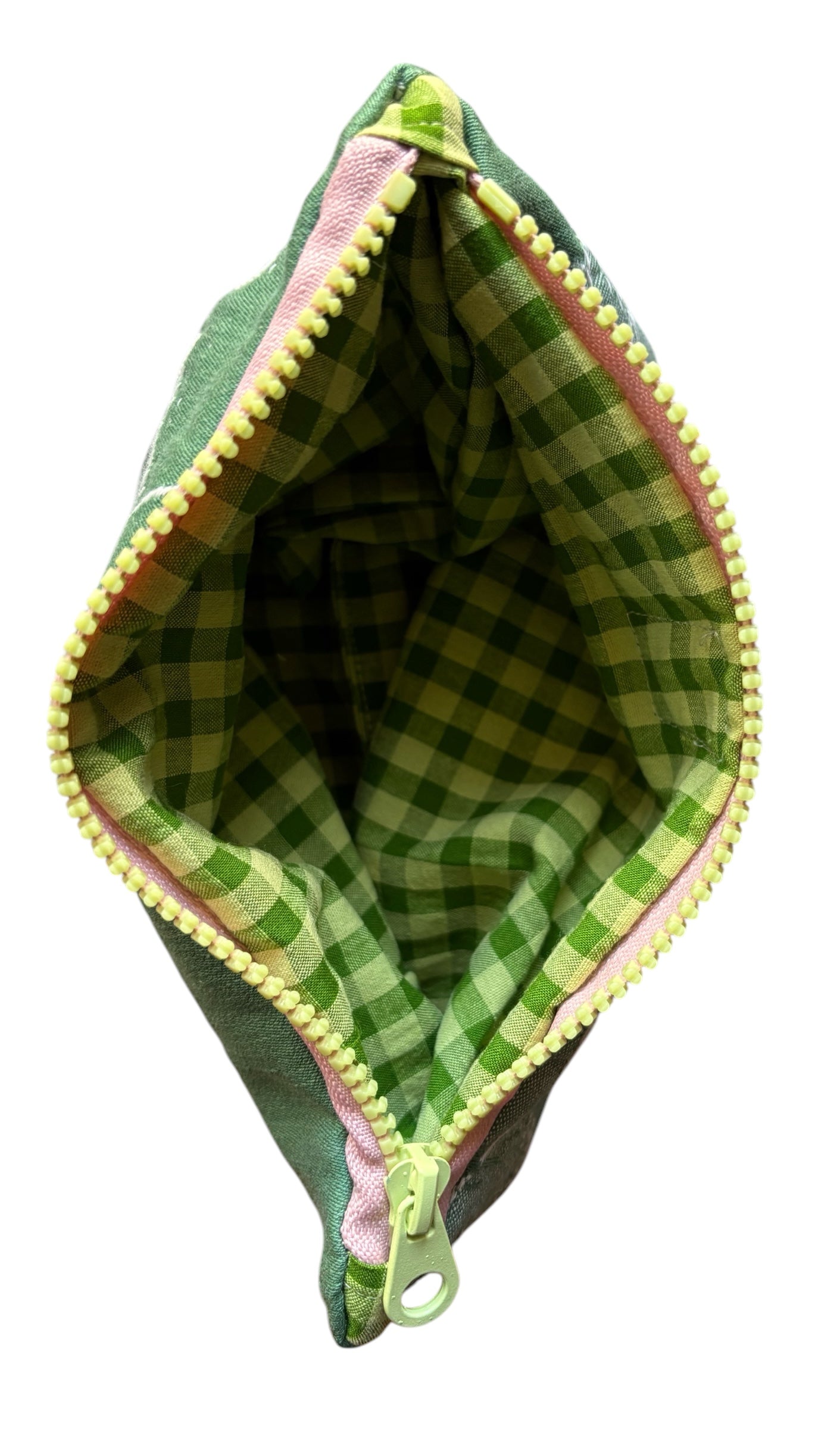 Neceser verde hoja