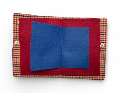 Estuche costura 🧵 granate