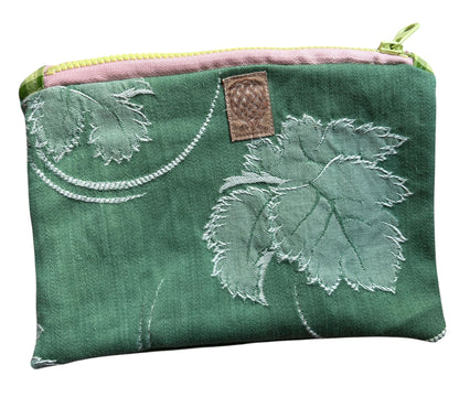 Neceser verde hoja