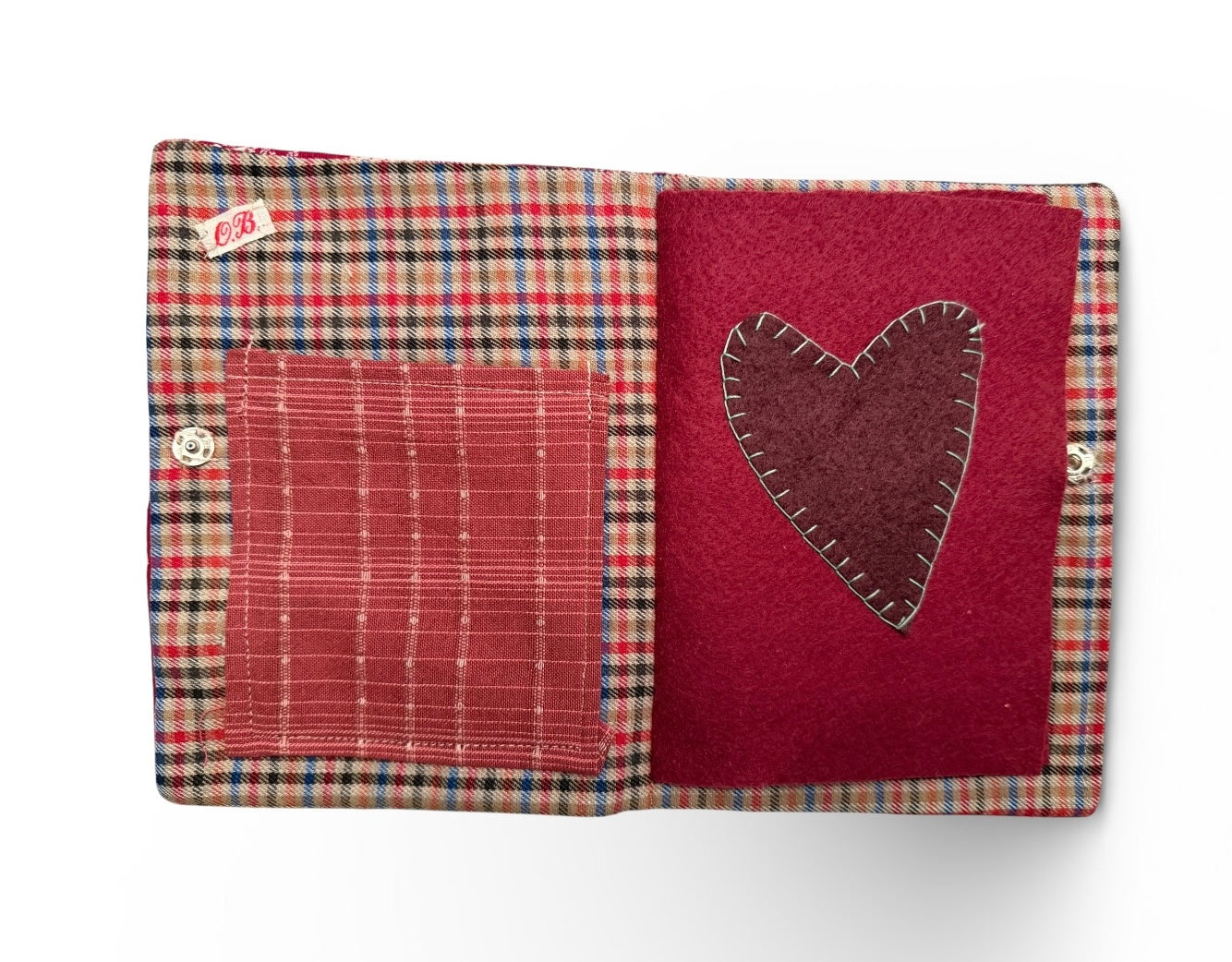 Estuche costura 🧵 granate