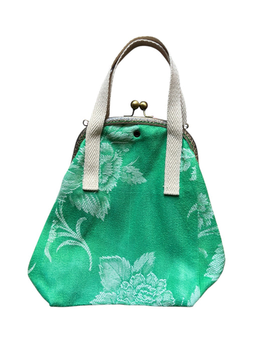 Bolsa ganchillo verde