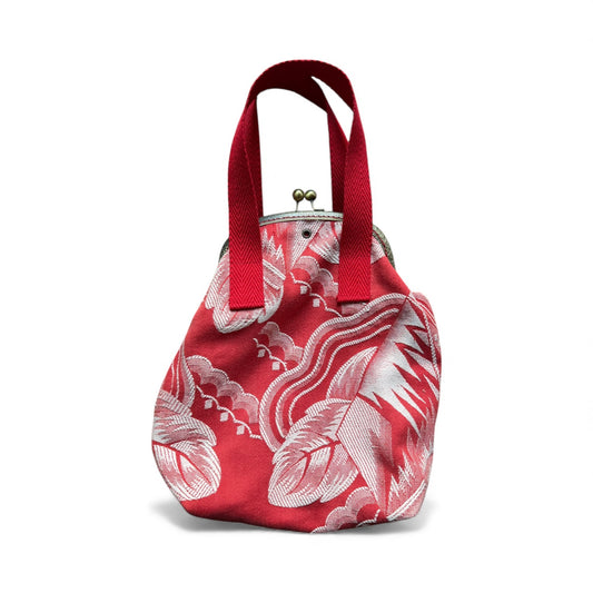 Bolsa ganchillo roja