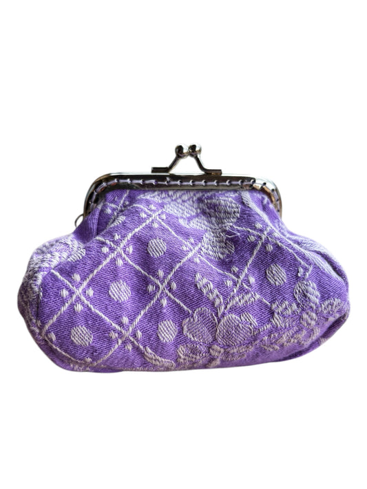 MONEDERO "VINTAGE" LILA
