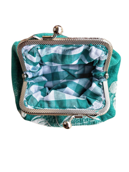 MONEDERO "VINTAGE" VERDE